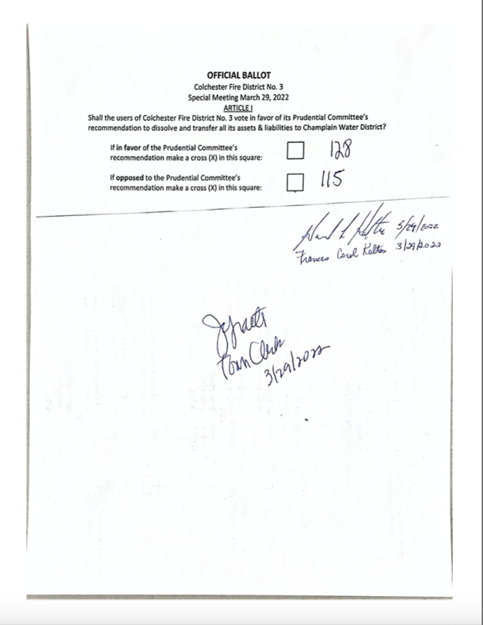 CFD no. 3 vote